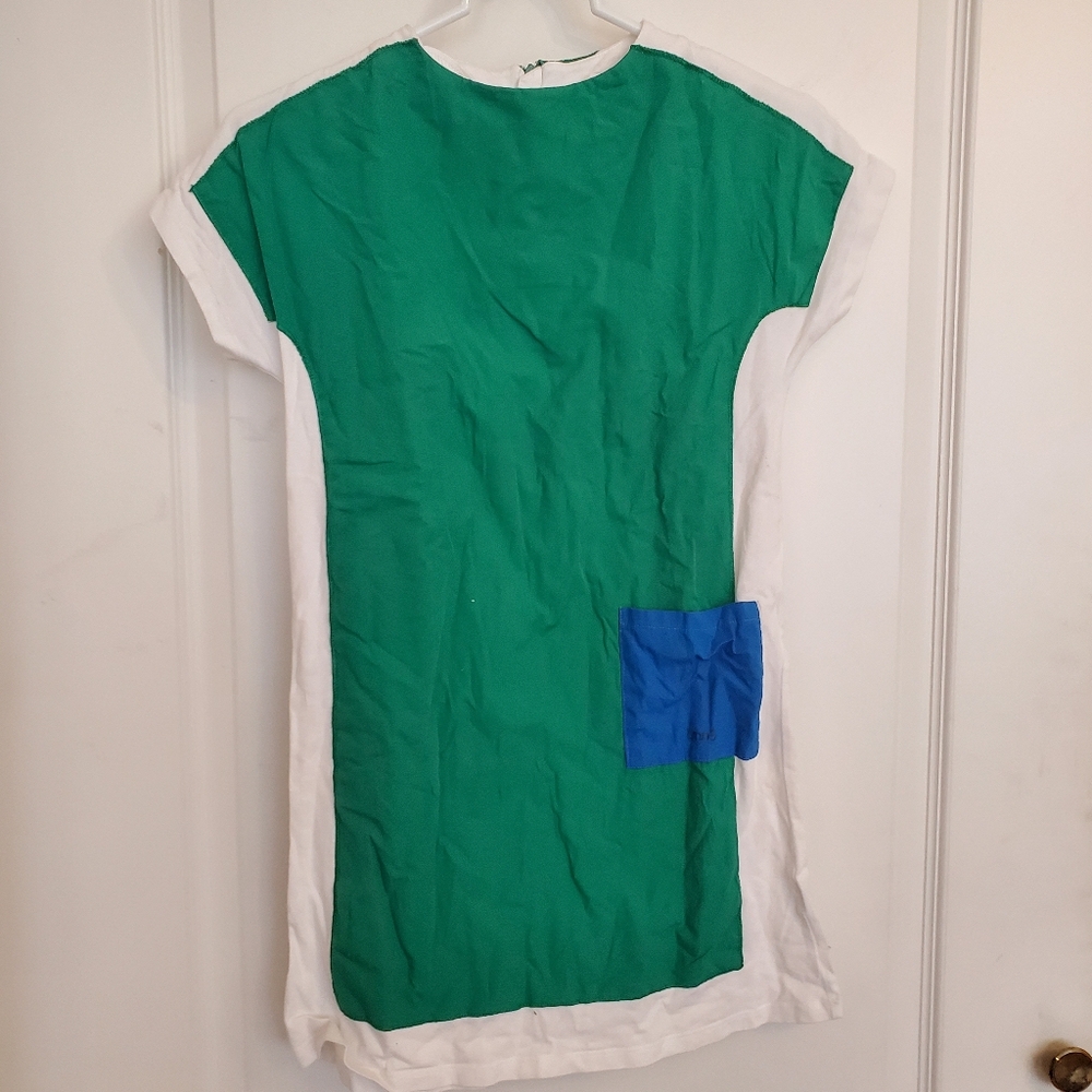 LMN3 color block cotton dress size 8